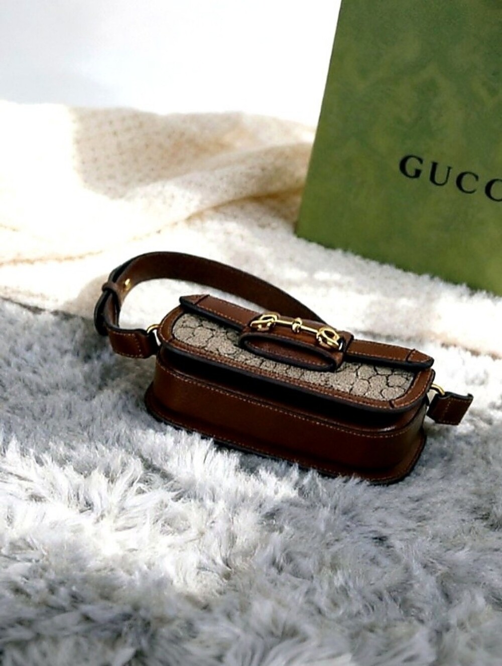 Gucci Horsebit 1955 Medium Shoulder Bag - Picture 4 of 6